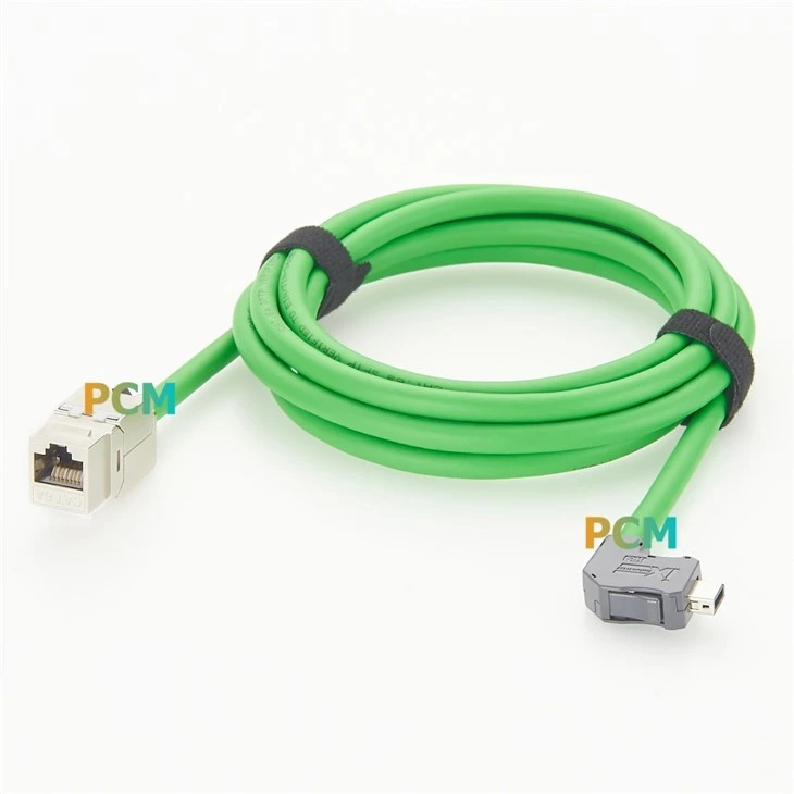 Right Angle Down IX A Plug To RJ45 Jack Cable