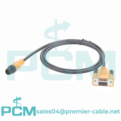 M12 Biex DB9 Thread Adapter Cable NMEA 2000 CANopen